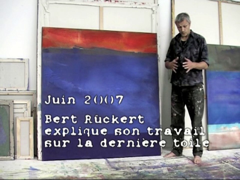 Juin 2007 Bert et sa dernière toile