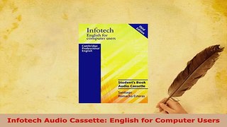 PDF  Infotech Audio Cassette English for Computer Users Download Full Ebook