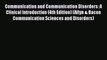 [PDF] Communication and Communication Disorders: A Clinical Introduction (4th Edition) (Allyn