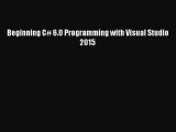 [PDF] Beginning C# 6.0 Programming with Visual Studio 2015 [Read] Online