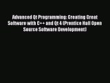 [PDF] Advanced Qt Programming: Creating Great Software with C++ and Qt 4 (Prentice Hall Open