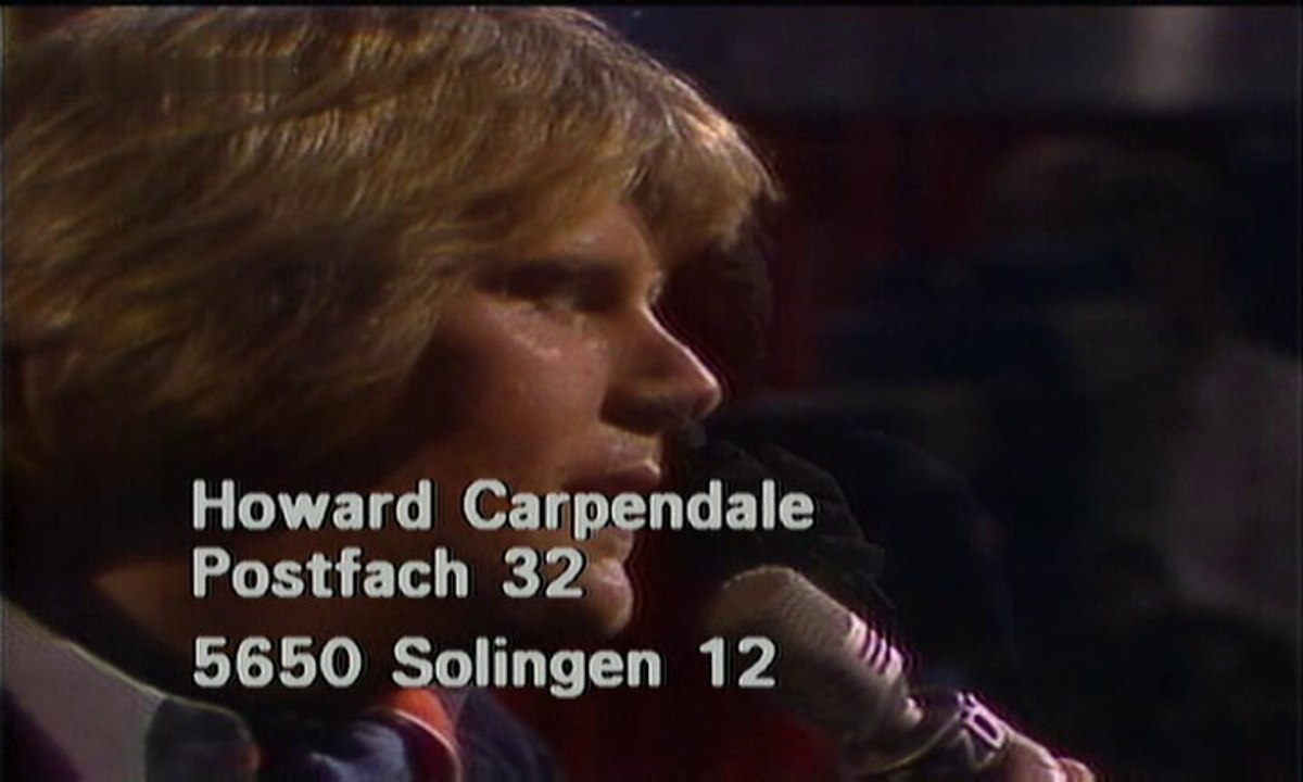 Howard Carpendale - Auf der langen Reise durch die Nacht 1978
