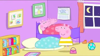 Peppa pig en español  Una noche muy ruidosa