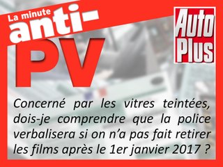 Réglementation vitres teintées, le décret est tombé
