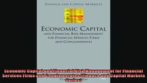 Free PDF Downlaod  Economic Capital and Financial Risk Management for Financial Services Firms and  DOWNLOAD ONLINE