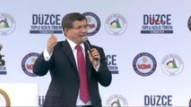 Düzce Başbakan Davutoğlu Düzce'de Toplu Açılış Töreninde Konuştu-5