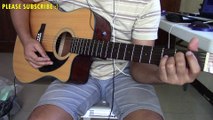 How To Play 'The Feeling' by JUSTIN BIEBER (Lyrics & Chords Guitar)