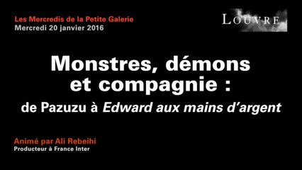 Monstres, démons et compagnie : de Pazuzu à Edward aux mains d’argent