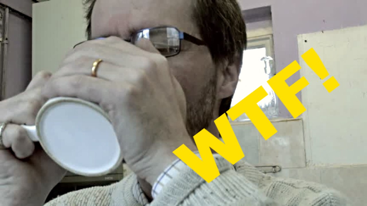 Man Makes Coffee WTF