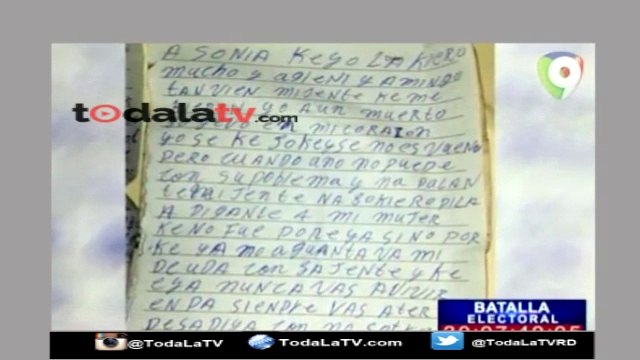 EL HOMBRE QUE MATÓ A SUS HIJOS Y LUEGO SE QUITÓ LA VIDA DEJÓ UNA CARTA-NOTICIAS SIN-VIDEO