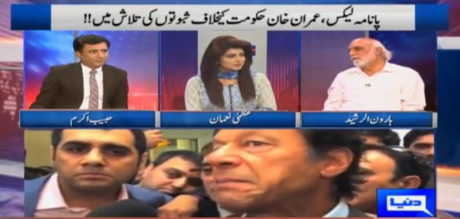 Haroon Rasheed reveals details of Phone conversation with Imran Khan