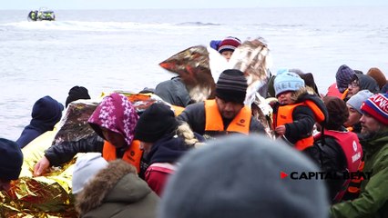 Skala Sikamnieas - Der Stand der Flüchtlinge