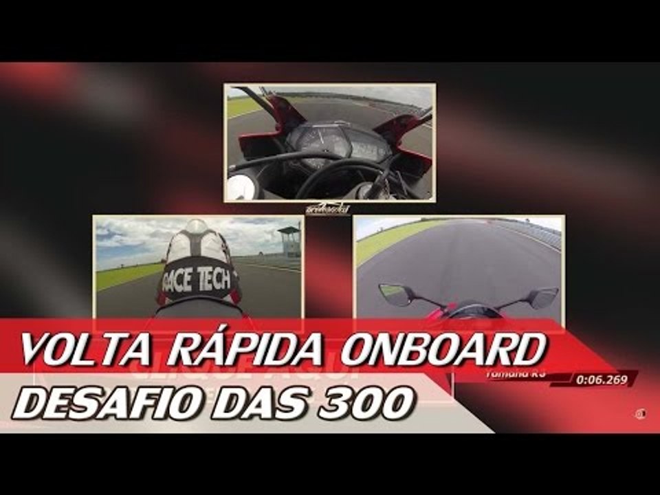 YAMAHA R3 VS KAWASAKI Z300 VS KTM DUKE 390 - VOLTA RÁPIDA ONBOARD COM ALEX BARROS #7 | ACELERADOS