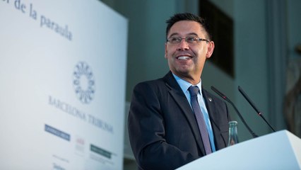 Bartomeu expone 'El impacto del Barça en el mundo' en el Forum de Barcelona Tribuna