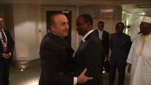 Çavuşoğlu, Sierra Leone Dışişleri Bakanı Samura Kamara ile Görüştü