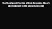 Read The Theory and Practice of Item Response Theory (Methodology in the Social Sciences) Ebook