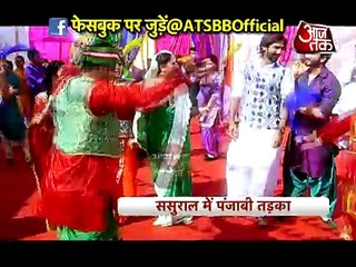 Simar and Swara celebrating Baisakhi-15th apr 16-SBB Segment