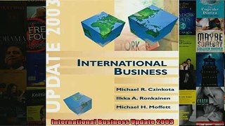 READ book  International Business Update 2003  FREE BOOOK ONLINE
