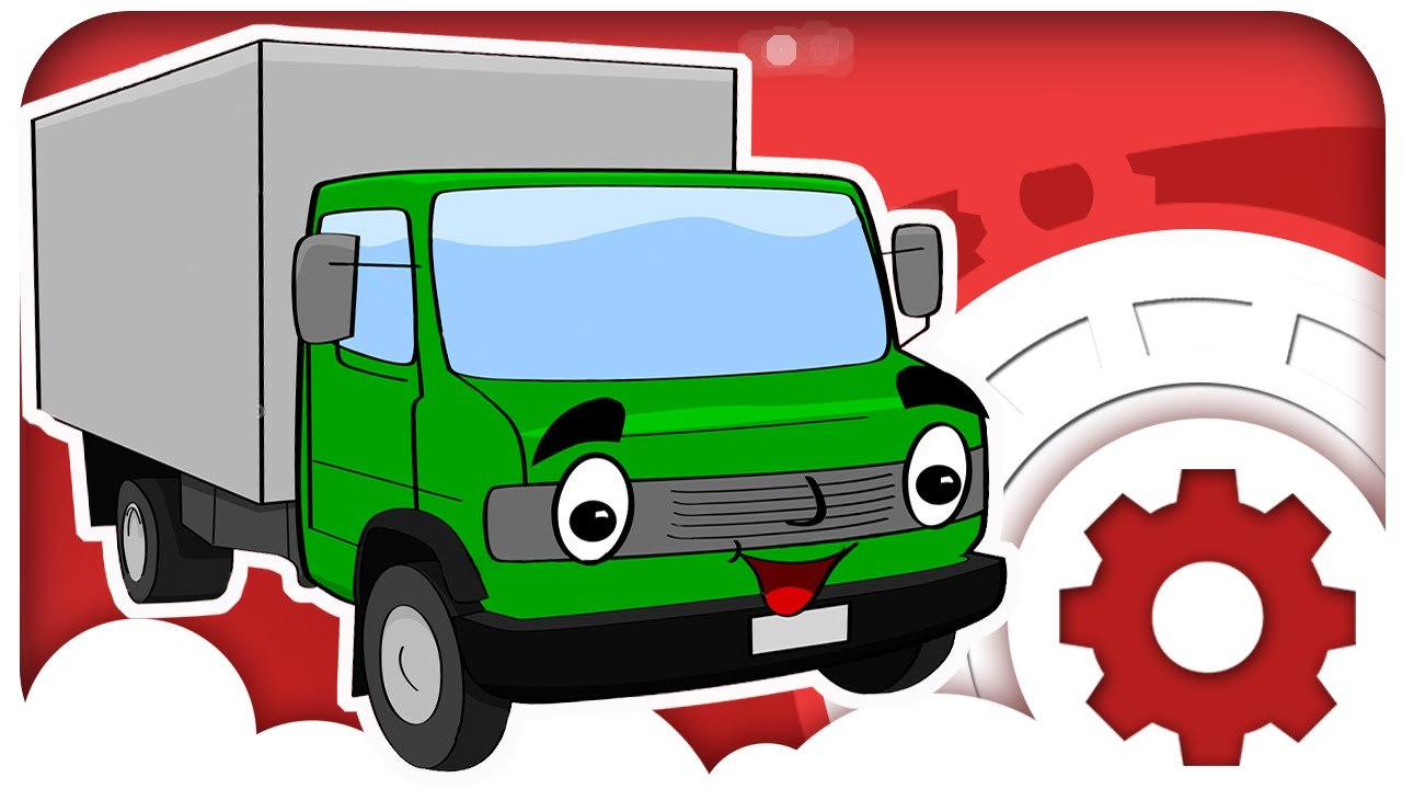 Мультики про машинки. Грузовик и Гоночные Машины. Гонка с препятствиями. Веселые машинки