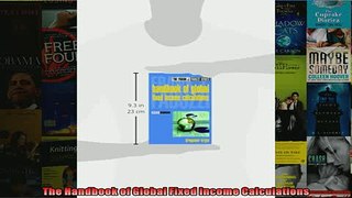 READ book  The Handbook of Global Fixed Income Calculations  FREE BOOOK ONLINE