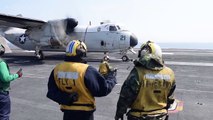 Aircraft Carrier USS John C. Stennis Flight Operations in the South China Sea