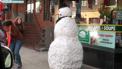 Funny - Scary Snowman Prank - Season 3 Episode 6