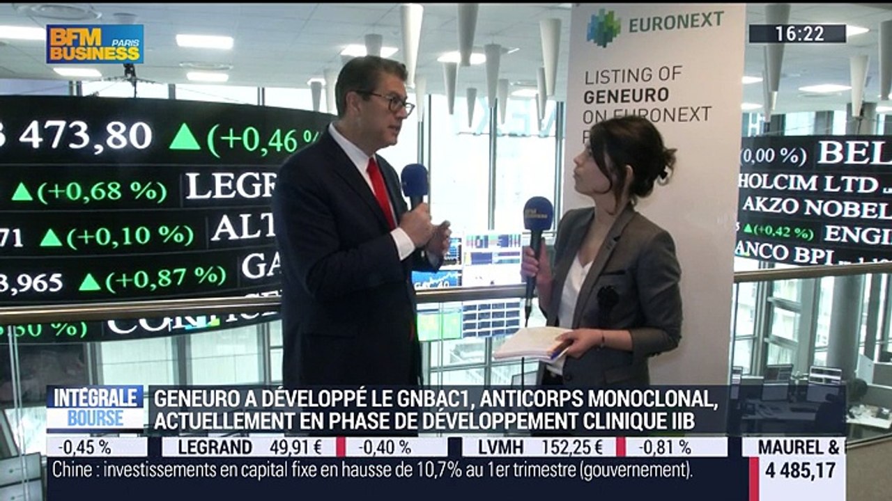 GeNeuro réussit son introduction en Bourse - 15/04