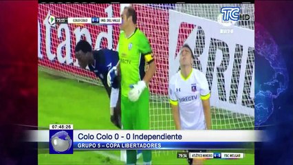 Cuatro palos clasifican a Independiente del Valle a octavos