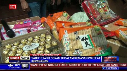 Polisi Gagalkan Peredaran Cokelat Berisi Sabu