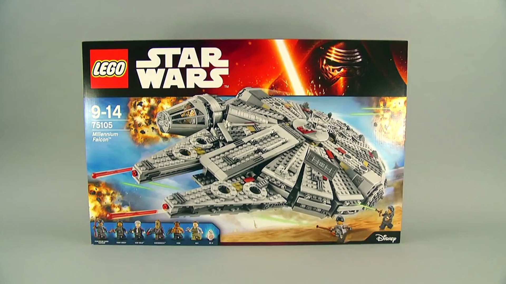 ⁣LEGO Star Wars 75105 Millennium Falcon The Force Awakens