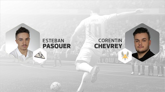 eSport - E-Football League - 12ej : Pasquer (13e-FC Barcelone) vs Chevrey (8e-Juventus)