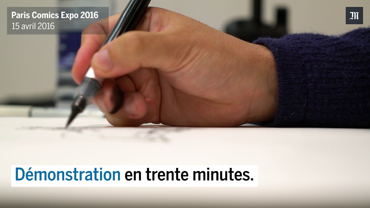 Bande dessinée : le Sud-Coréen Kim Jung-gi dessine pour Le Monde