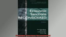 READ book  Economic Sanctions Reconsidered  FREE BOOOK ONLINE