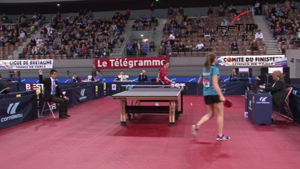 Brest 2016 - Romane Le Scour qualifiée au dépens de Lucie Gauthier