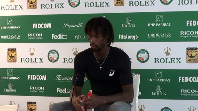 ATP - Monte-Carlo Rolex Masters 2016 - Gaël Monfils revient sur son quart de finale victorieux contre Marcel Granollers