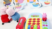 Peppa Pig Musical Phone Toy Piano Teléfono de Peppa Pig Juguetes Peppa Pig Toys Videos Part 5