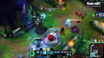 LoL Epic Moments  - Insane Gragas 1vs5 Pentakill - League of Legends