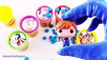 Bubble Guppies Mickey Mouse and Friends Play-Doh Surprise Eggs Tubs Dippin Dots Learn Colors Series