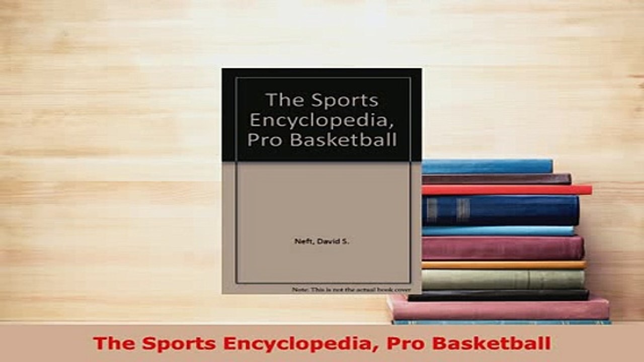 PDF  The Sports Encyclopedia Pro Basketball Download Full Ebook