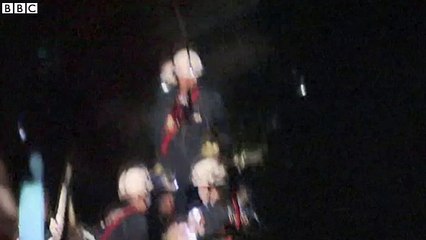 Baby girl rescued after Japan earthquake - BBC News