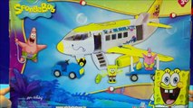 SpongeBob & Patrick Star SquarePants Airplane Playset From Nickelodeon Toys Juguetes de Bob Esponja