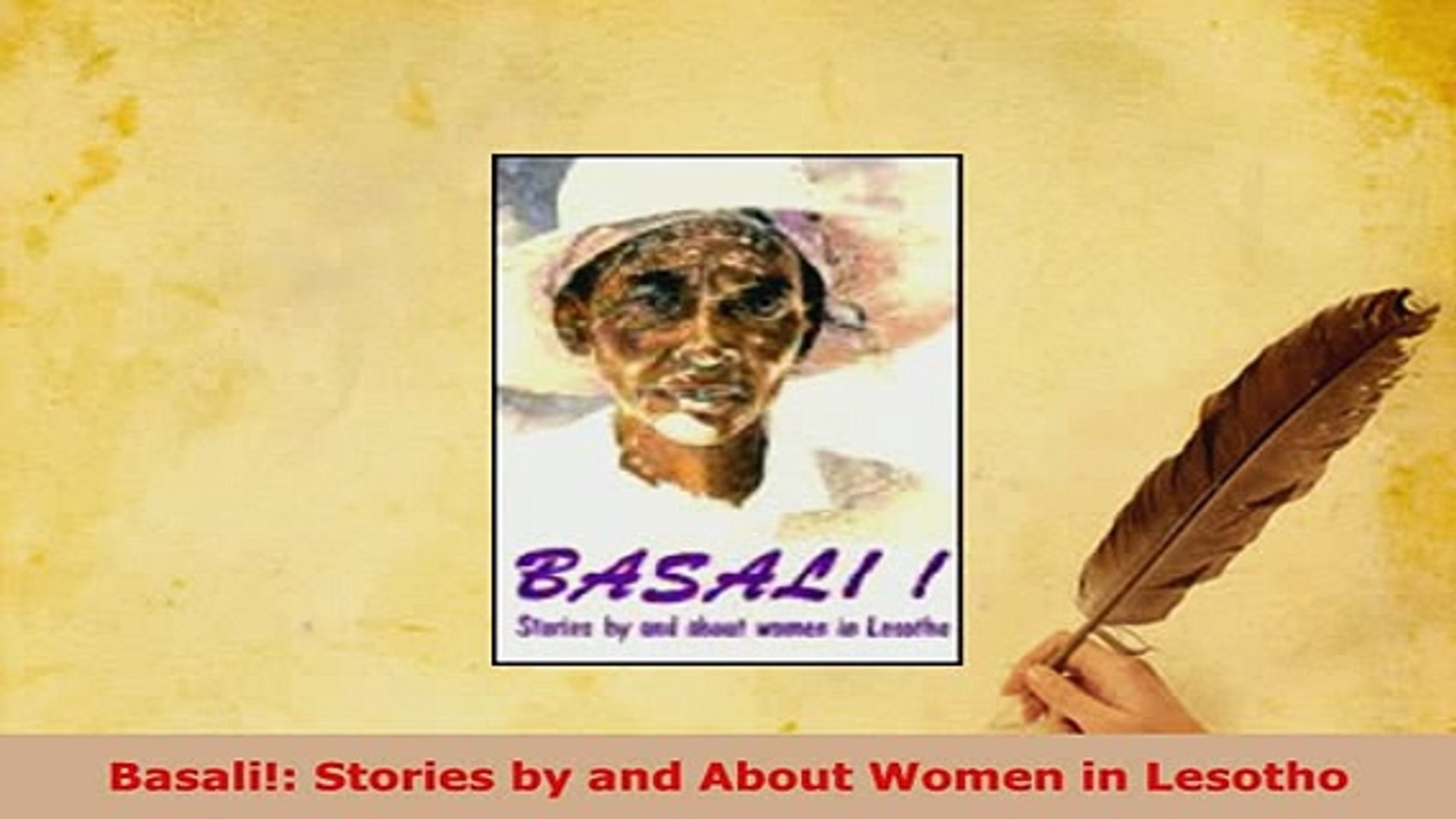 Download Basali Stories By And About Women In Lesotho Free Books - 