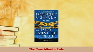 Read  The Two Minute Rule Ebook Free