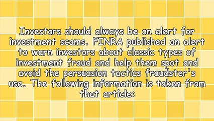 Tips for Avoiding Investment Fraud