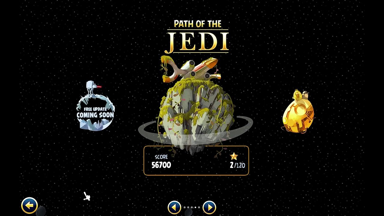 Angry Birds Star Wars - Gameplay Walkthrough Part 10 - Path of the Jedi (Windows PC, Android, iOS)
