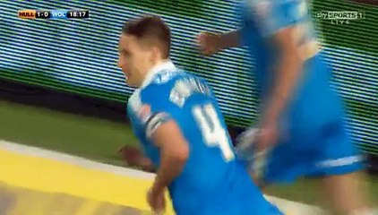 Edwards GOAL (1:1) Hull City vs Wolves