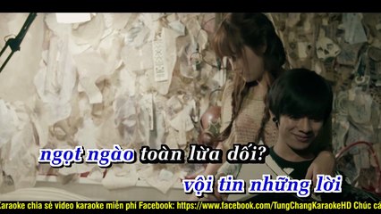 Karaoke | Yêu Em Anh Không Toan Tính - Bùi Vĩnh Phúc ✔