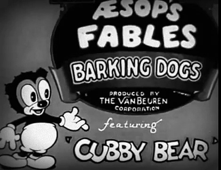 Cubby Bear Indian Whoopie 1933 Van Beuren Studios June 2016