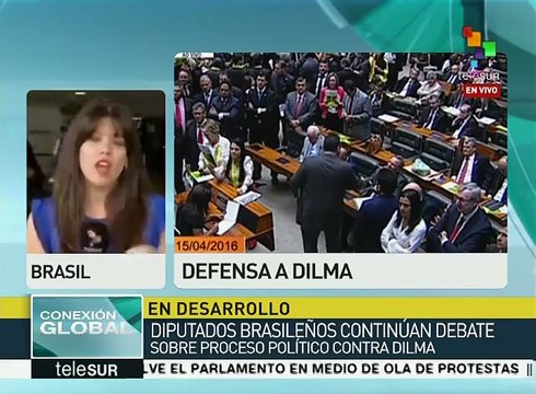Diputados de Brasil debaten sobre un juicio político contra Dilma