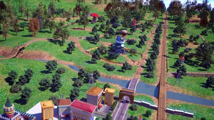 Parovozik Tishka New adventures Robinson 2015